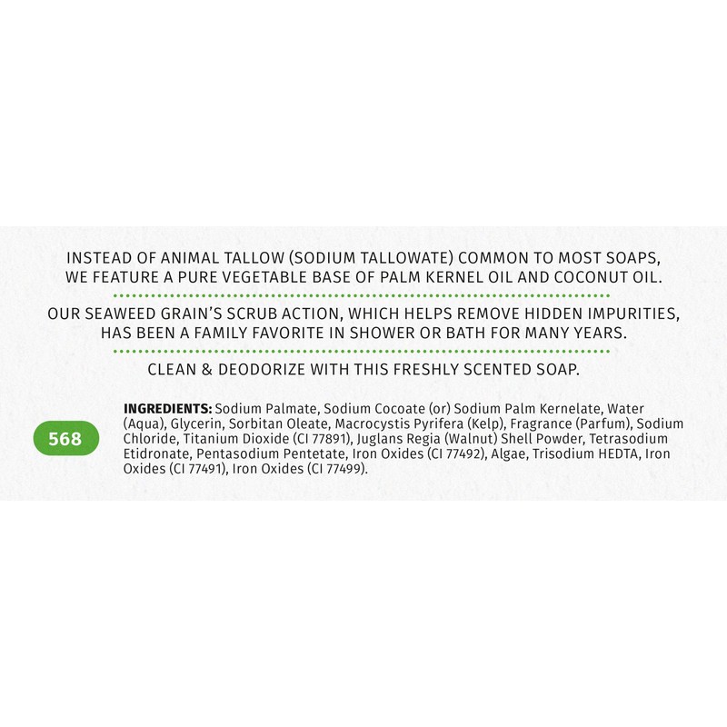 Reviva Original Formula Seaweed Soap 4.5 OZ. (127.5 G), Naturally