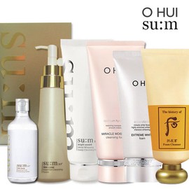 Ohui, Sum 오휘 미라클 클렌징 폼/숨 스킨세이버 클렌징 폼 기획/오일 기획세트 [오휘_익스트림 브라이트 클렌징 폼] O Hui Miracle Cleansing Foam / Su:m37 Skin Saver Cleansing Foam Set / Oil Planning Set [O Hui Extreme Bright Cleansing Foam]