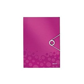 Leitz 938978 Elasticated 3-Flap Folder - Assorted