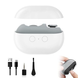 Electric Nail Clipper, Electric Nail Clippers for Seniors, Baby and Adults, 2026 New Upgraded 3-in-1 Automatic Nail Clippers with LED Light and Storag