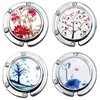 FGXY 4pcs Handbag Hooks, Folding Handbag Hanger, Folding Section Storage,