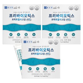 Chong Kun Dang Prebiotics Fructooligosaccharide FOS 30 sachets / 종근당 프리바이오틱스 프락토올리고당 FOS 30포 X 3개 장내 유익균 증식 분유맛 개별스틱