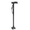 Quad Cane Adjustable Height Anti Slip Lightweight Retractable Senior Walking