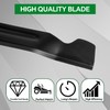 AB4200D Blades Compatible with 42” Deck Z6 T6 Riding Lawn