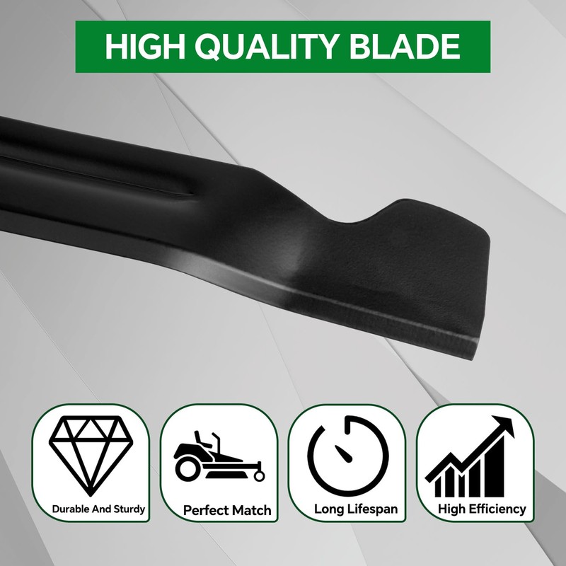 AB4200D Blades Compatible with 42” Deck Z6 T6 Riding Lawn