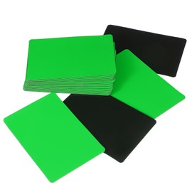 PATIKIL Magnetische Etiketten, trocken abwischbar, 12,2 x 8,1 cm, wiederverwendbare Magnete, Aufkleber für Whiteboard, Kühlschrank, Schrank, Büro, Spind, Regal, Hellgrün, 20 Stück