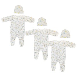 UD_Unisex Closed-toe Sleep & Play With Caps (pack Of 6 ) Nc_0700l