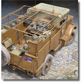 Gecko Models - WWII British Bedford Mwr Ffw Radio Command Truck