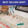 Don Aslett's 12" Mop with 2 Reusable Microfiber Pads |