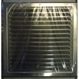 300 x 300 mm Grill Air Vent - Metal - Aluminium Rust Free with Mosquito/Bug Net