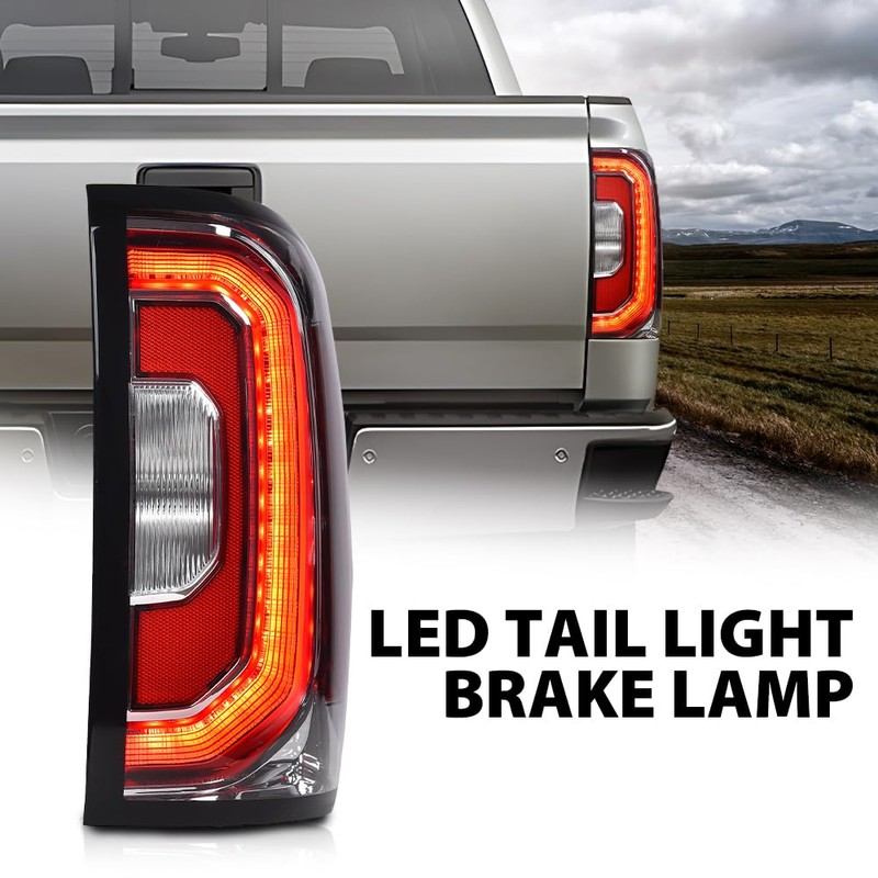 G-PLUS LED Tail Lights Fit GMC Acadia 2013-2016/Acadia Limited 2017