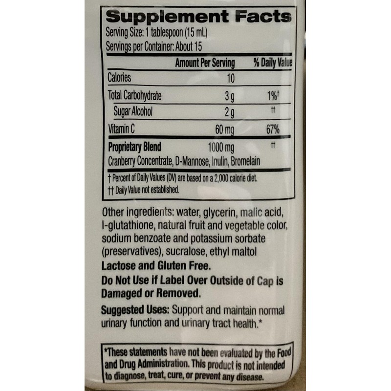 Cystex Urinary Health Maintenance Cranberry 7.6 oz