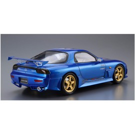 Aoshima Bunka Kyozai 1/24 The Tuned Car Series No. 27 Mazda Mazda Speed FD3S RX-7 A-Spec GT Concept 1999 Plastic Model
