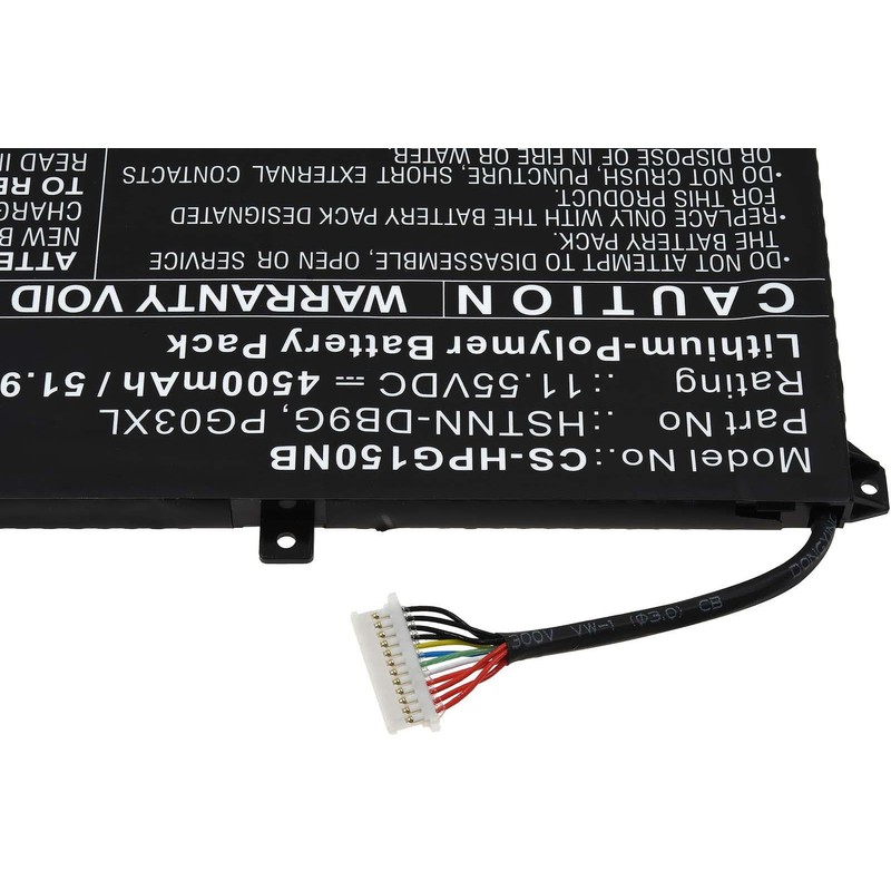 Akku für Laptop HP Pavilion Gaming 15-DK0031NF, 11,55V, Li-Polymer