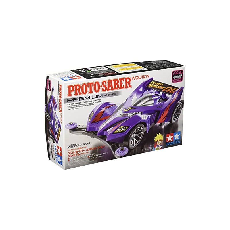 Tamiya 19448 Full Cowl Mini 4WD Series No.48 Protosaver Evolution