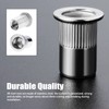 Gueenky Pack of 150 Rivet Nuts M5 Stainless Steel Rivet