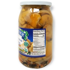 Belveder Borowik Whole Pickle Cepes 31.74 oz 900g, Vegan, Non-GMO, Gluten-Free Pack of 1