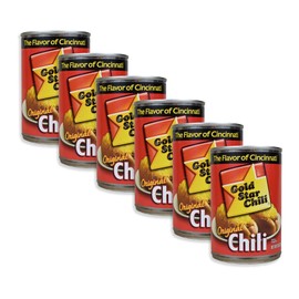 Gold Star Original Chili, THE FLAVOR OF CINCINNATI, 10-ounce Can (Pack of 6).