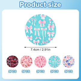 25stk Sensor Abdeckung für Libre 2/3, 5 Stile Wasserdicht Blutzuckermessgerät-Patch Schweißfest Klebepatches Sensoraufkleber-Überpatch Kompatibel mit Libre