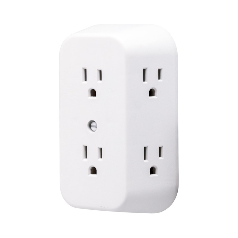 General Electric JASHEP50759 In-Wall Adapter, 6-Outlet