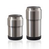 Atlas AWCH-350-500SVset Insulated Can Holder, Silver, 11.8 fl oz (350