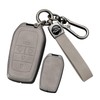 Toyota Keychain, Keychain Holder, Alloy PU Leather, Compatible with Alphard,