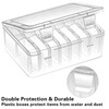 Mathtoxyz Small Bead Organizers, 45 Pieces Plastic Storage Cases Mini