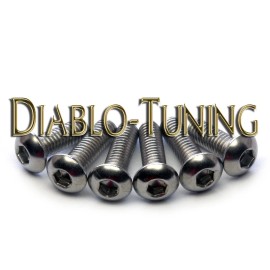 MonsterBolts Ibanez Edge Zero / ZR Saddle Intonation Mounting Hold Screws - Stainless Steel