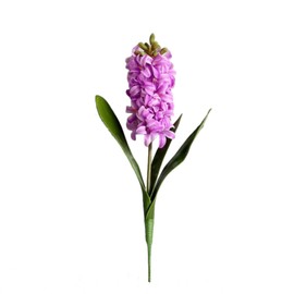 2pcs Artificial Hyacinth Orientalis Bouquets Beautiful High Simulation Flower Branch for Home Decoration