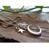 Luna – delicate moon, moonstone and tiny stars. Wonderful, delicate