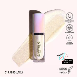 Moira Sombra Líquida Moira Cosmetics Glitter Color de la sombra Absolutely