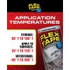 Flex Tape, 4 in x 5 ft, Clear, Original Thick