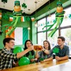 47 Inches St. Patrick's Day Leprechaun Windsock Decoration, Green Hanging