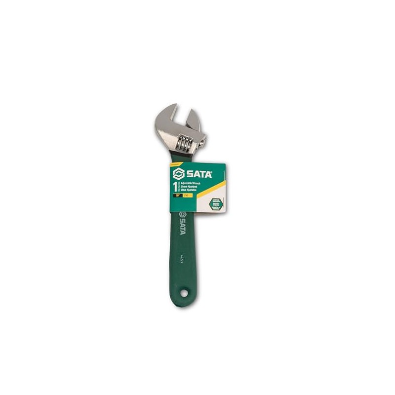 SATA ST47224SC Dipping Handle Adjustable Wrench 10" Wide Handle for