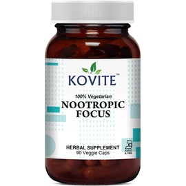 Kovite Nootropic Focus Powder Capsules - 90 Vegetable Capsules
