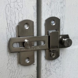 Sliding Door Latch Lock - Straight Type Large 3ea