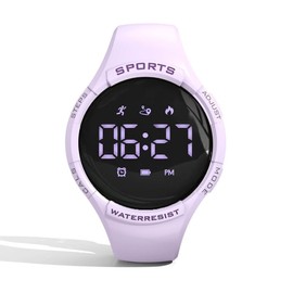 Fitness Watch (No App) Pedometer Watch Men and Women Digital Watch Digital Watch Sports Watches with Measurement of Step, Calorie Consumption and Distance