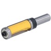 1/2in Shank Flush Trim Bit Double Bearings Straight Milling Cutter
