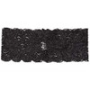 La-Pomme 51303 Women's Sheer Stretch Lace Eye Mask, Blindfold, Sleeping,