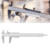 Vernier Caliper 0‑150mm 0‑6in Range 0.05mm 1/128in Resolution Stainless Steel