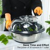 MELONFARM 16 Inch Bud Leaf Bowl Trimmer Twisted Spin Cut