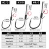 Shrimp Hooks | Saltwater Shrimp Walker Rig,Heavy-Duty Hooks Strong Rig