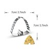 WDYJMALL Beehive Honeycomb Shape Cookie Cutter - A
