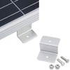 4Pcs Solar Panel Mount Mounting Z Bracket Set Kits Aluminums