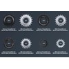 Sprocket for Nexus I Alfine Sprocket for Bicycle Rear Wheel