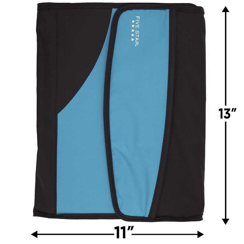 Five Star Expanding File Folder, 8-Pocket Expandable File Folder, Teal