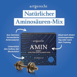 AMINOSÄUREN KOMPLEX Pulver 30 Sticks | Premium hochdosiert Komplex 150g | vegan | EAA und BCAA Mix für Muskelaufbau & Regeneratio |AMIN TROPICAL artgerecht