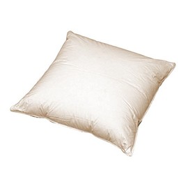 Sofa Federkissen ca. 50x50 cm (echte Federn) robust und formstabil Farbe Creme