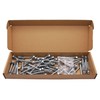 SKIR'CO Pack of 50 Galvanised Roofing Screws 6.3 x 60