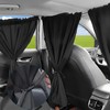 Car Curtains, Overnight Curtains, Set of 4, Perfect for Car